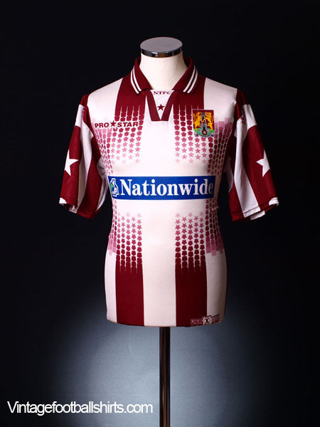 1998-99 Northampton Home Shirt M Football Shirt