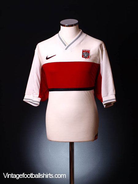 1998-99 Poland Home Shirt XL Football Shirt