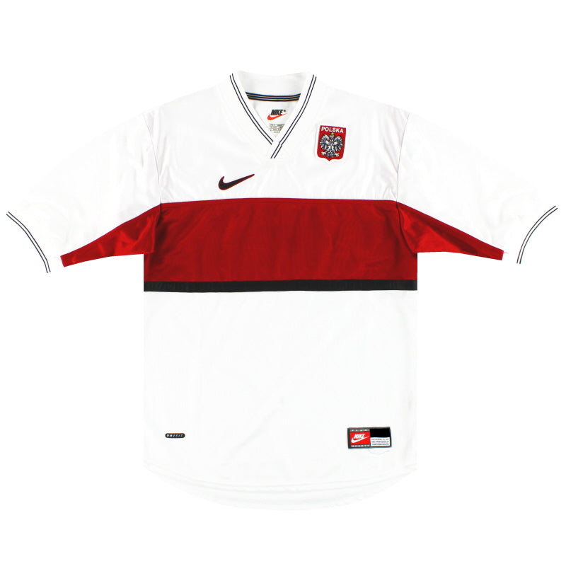 1998-99 Poland Nike Home Shirt *As New* M Football Shirt