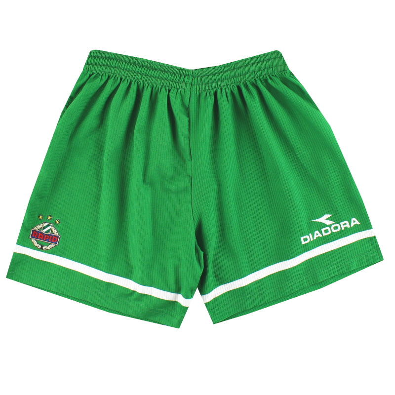 1998-99 Rapid Vienna Diadora Home Shorts M Football Shorts