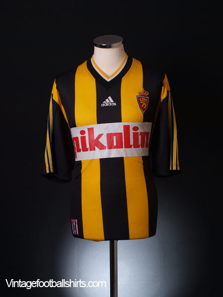 1998-99 Real Zaragoza Away Shirt L Football Shirt