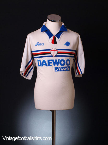 1998-99 Sampdoria Away Shirt M Football Shirt