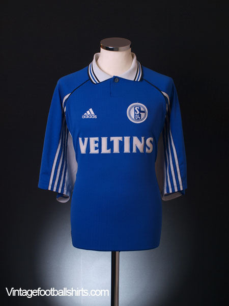 1998-99 Schalke Home Shirt XXL Football Shirt