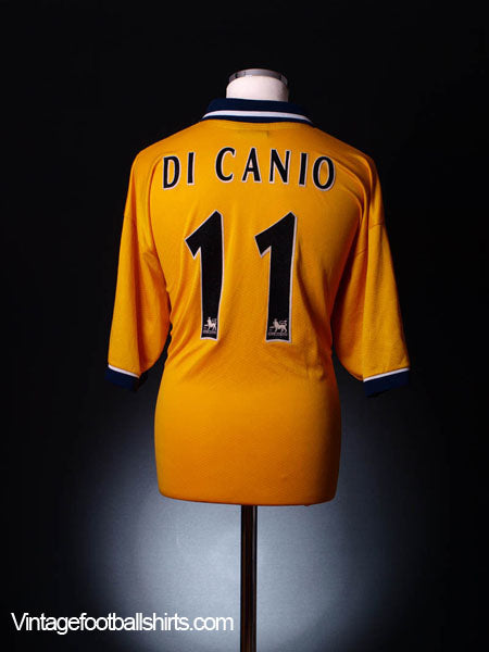 1998-99 Sheffield Wednesday Away Shirt Di Canio #11 XL Football Shirt