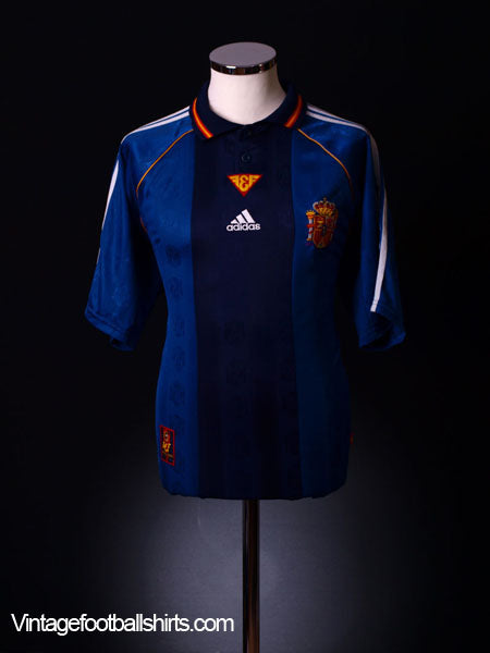 1998-99 Spain Away Shirt L Football Shirt