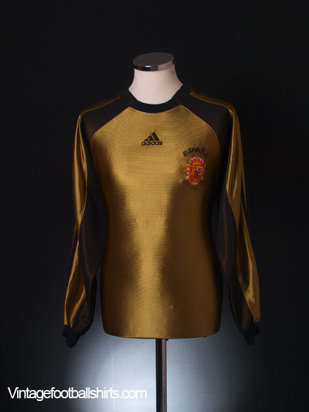 1998-99 Spain Goalkeeper Shirt XXXL Football Shirt