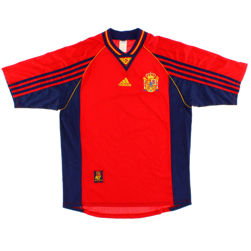 1998-99 Spain Home Shirt M Football Shirt