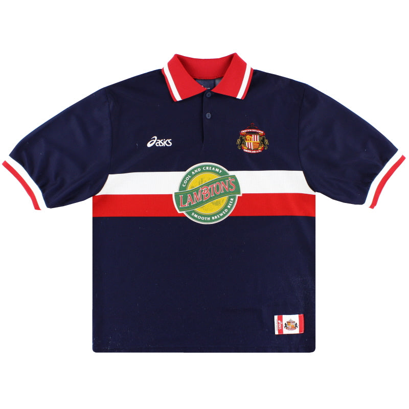1998-99 Sunderland Asics Away Shirt XL Football Shirt