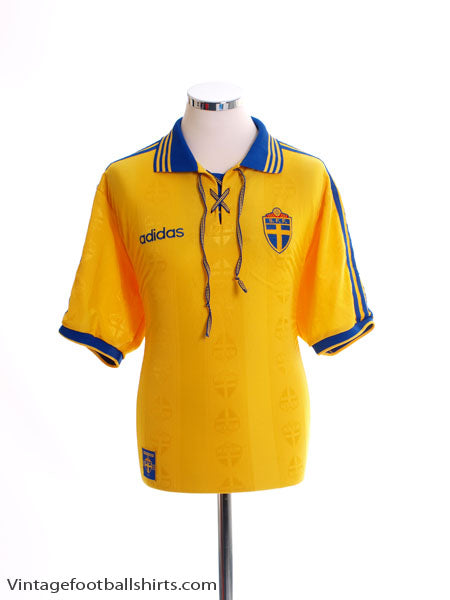 1998-99 Sweden Home Shirt *Mint* XL Football Shirt
