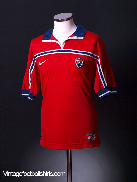 1998-99 USA Away Jersey L Football Shirt