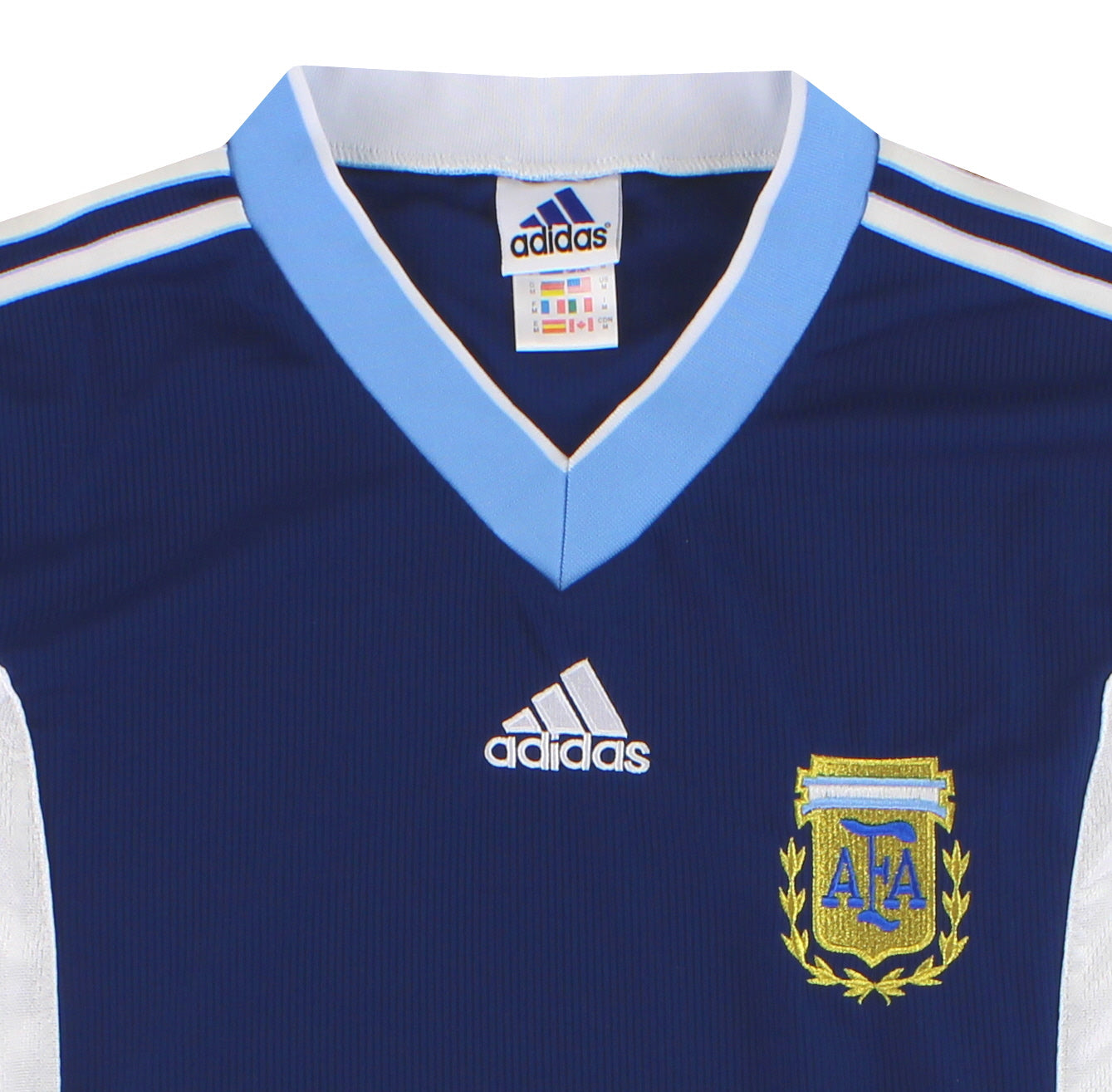 1998-99 Argentina adidas Away Shirt - Close
