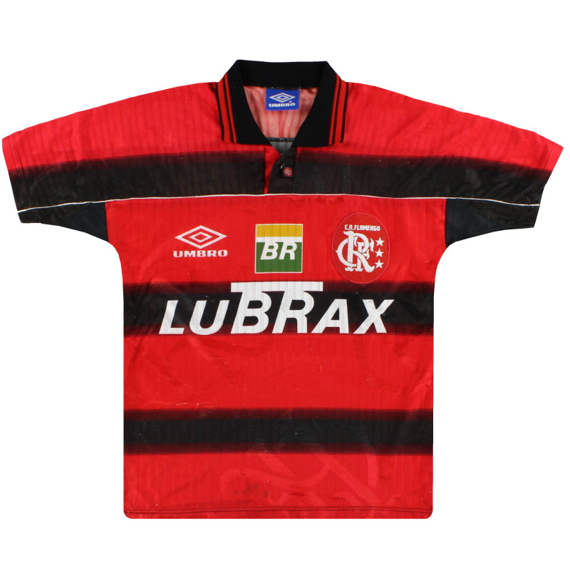 1998 Flamengo Umbro Home Shirt S Football Shirt