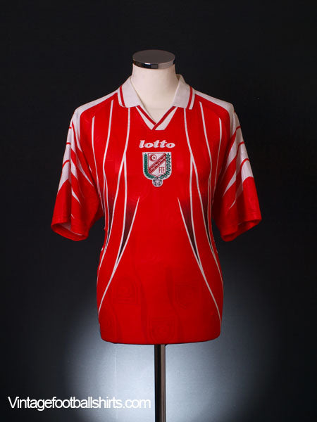 1998 Tunisia Home Shirt L Football Shirt