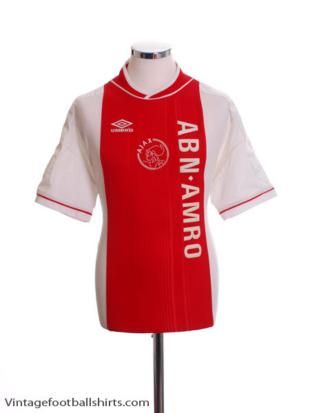 1999-00 Ajax Home Shirt M Football Shirt