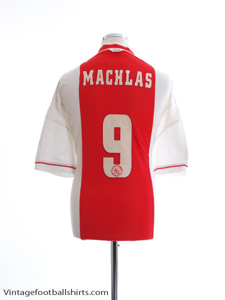 1999-00 Ajax Home Shirt Machlas #9 XXL Football Shirt