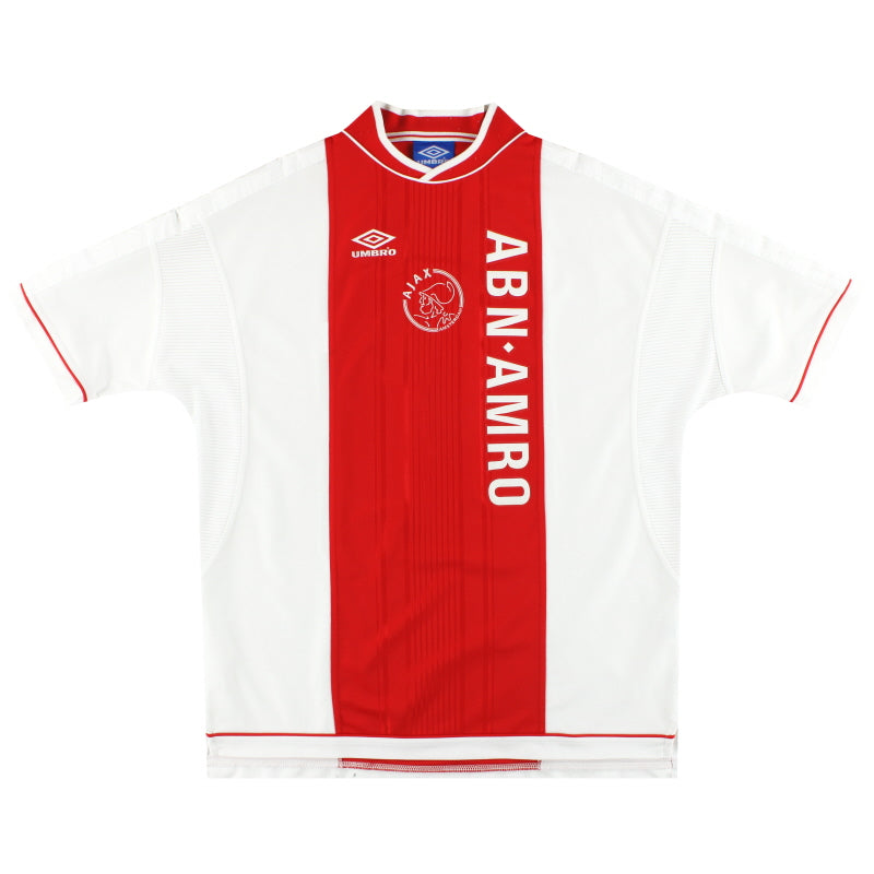 1999-00 Ajax Umbro Home Shirt *Mint* M Football Shirt