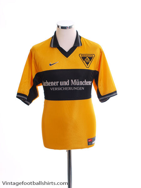 1999-00 Alemannia Aachen Home Shirt S Football Shirt