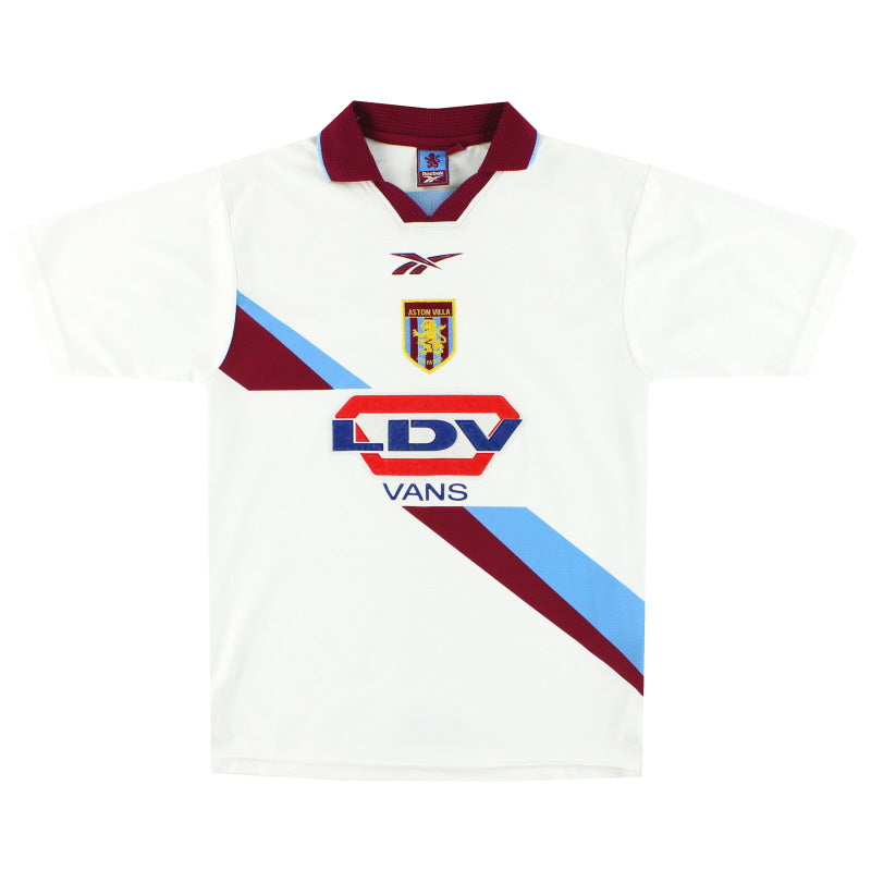 1999-00 Aston Villa Reebok Away Shirt Y Football Shirt