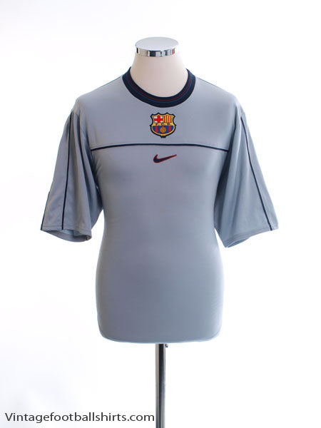 1999-00 Barcelona Training Shirt S Training Shirt