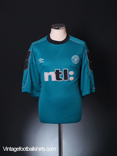 1999-00 Celtic Umbro Training Shirt XXL Training Shirt