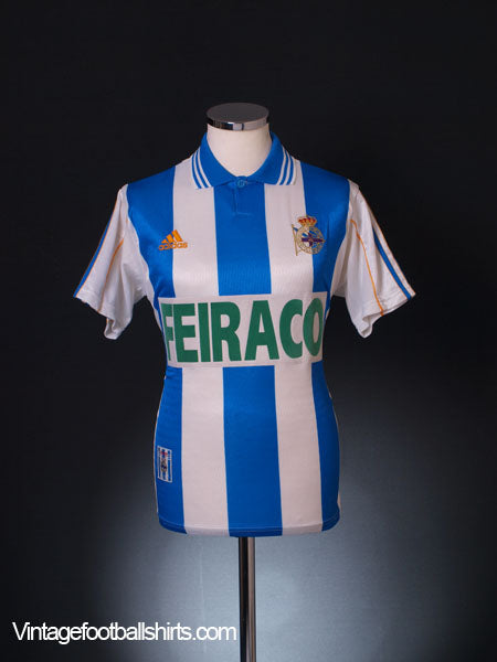 1999-00 Deportivo Home Shirt Y Football Shirt