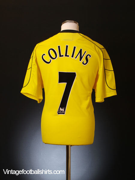 1999-00 Everton Away Shirt Collins #7 *Mint* L Football Shirt