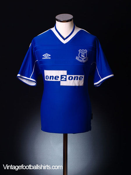 1999-00 Everton Home Shirt XXL Football Shirt