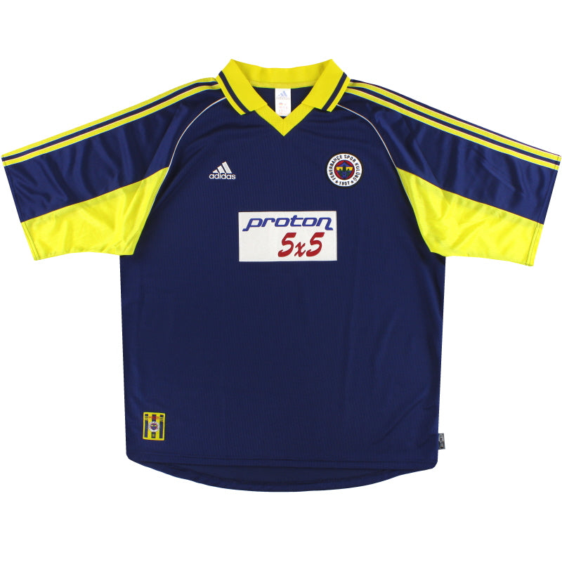 1999-00 Fenerbahce adidas Away Shirt XXL Football Shirt