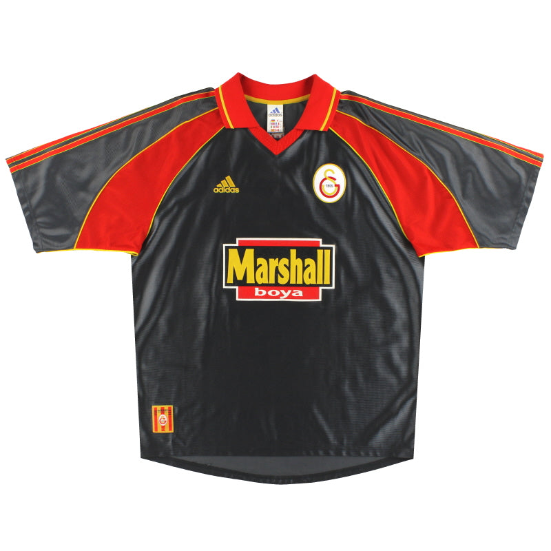 1999-00 Galatasaray adidas Third Shirt Yildirim #36 XL Football Shirt