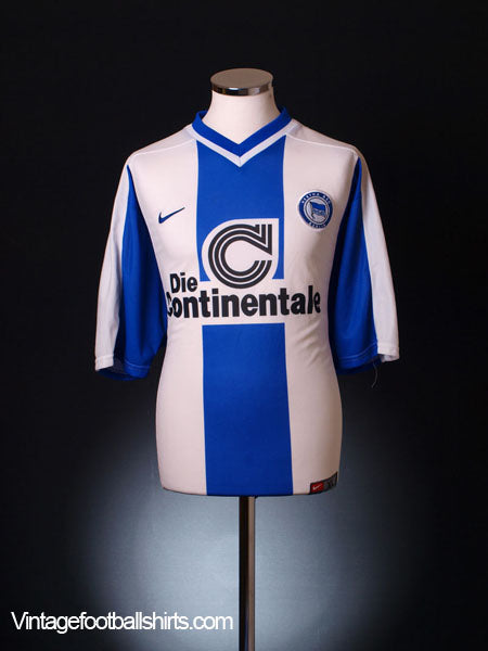 1999-00 Hertha Berlin Home Shirt XL Football Shirt