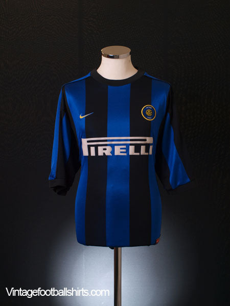 1999-00 Inter Milan Home Shirt XL Football Shirt