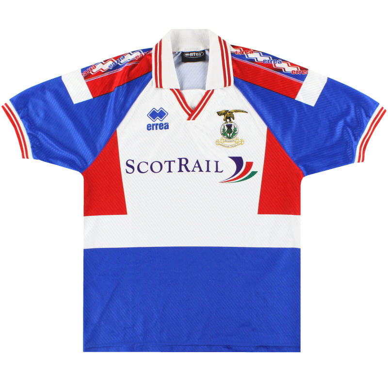1999-00 Inverness Caledonian Thistle Errea Home Shirt S Football Shirt