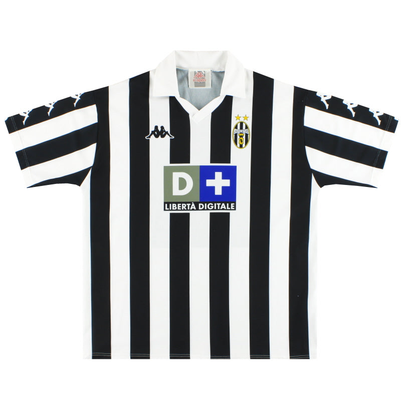 1999-00 Juventus Kappa Basic Home Shirt XL Football Shirt