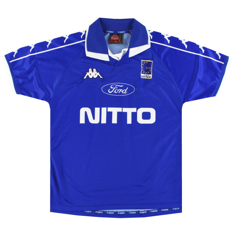 1999-00 KRC Genk Kappa Home Shirt *Mint* M Football Shirt