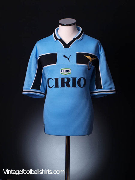 1999-00 Lazio Centenary Home Shirt XL Football Shirt