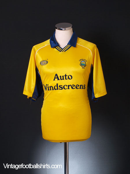 1999-00 Linfield Away Shirt M Football Shirt