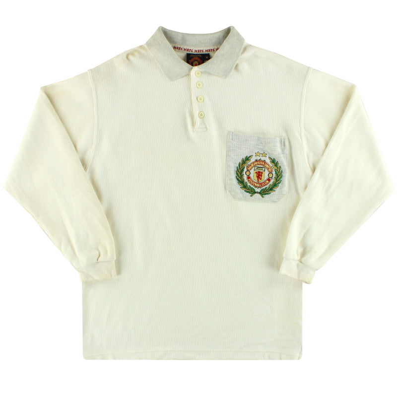 1999-00 Manchester United Polo Shirt M Polo Shirt