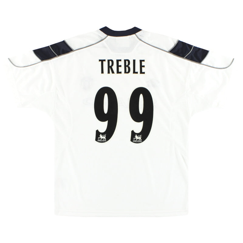 1999-00 Manchester United Umbro Third Shirt Treble #99 M Football Shirt