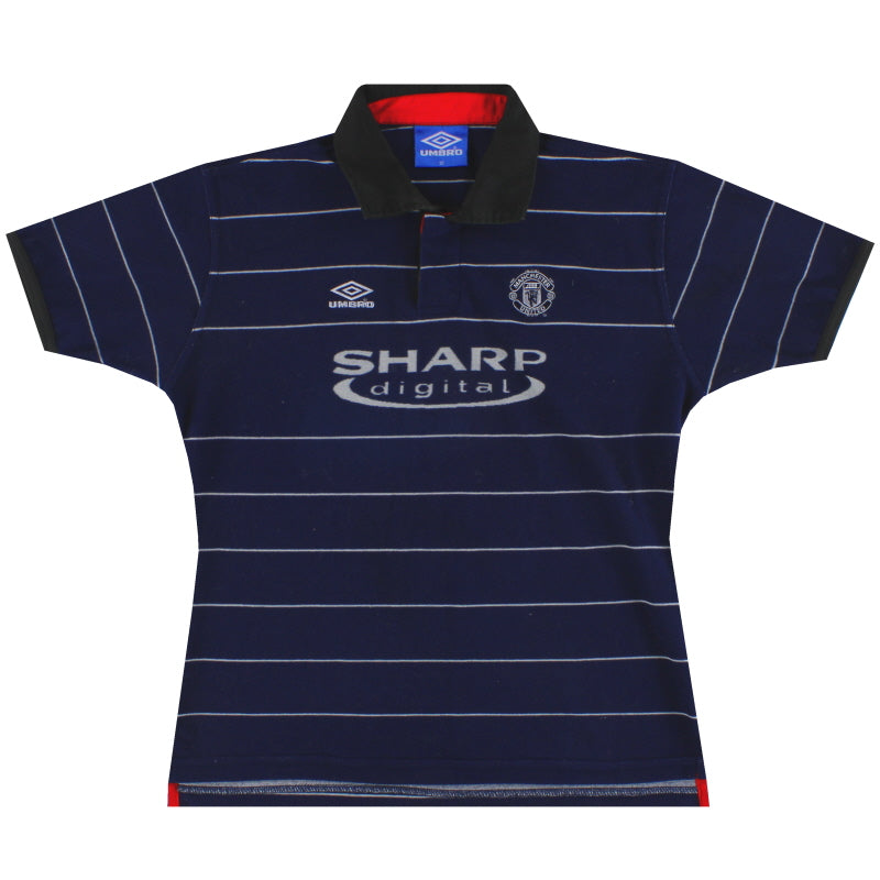 1999-00 Manchester United Umbro Womans Away Shirt *Mint* M Football Shirt