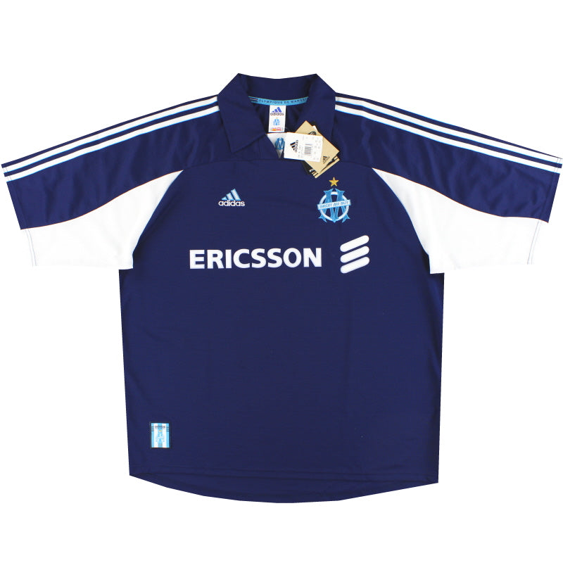 1999-00 Marseille adidas Away Shirt *w/tags* XXL Football Shirt