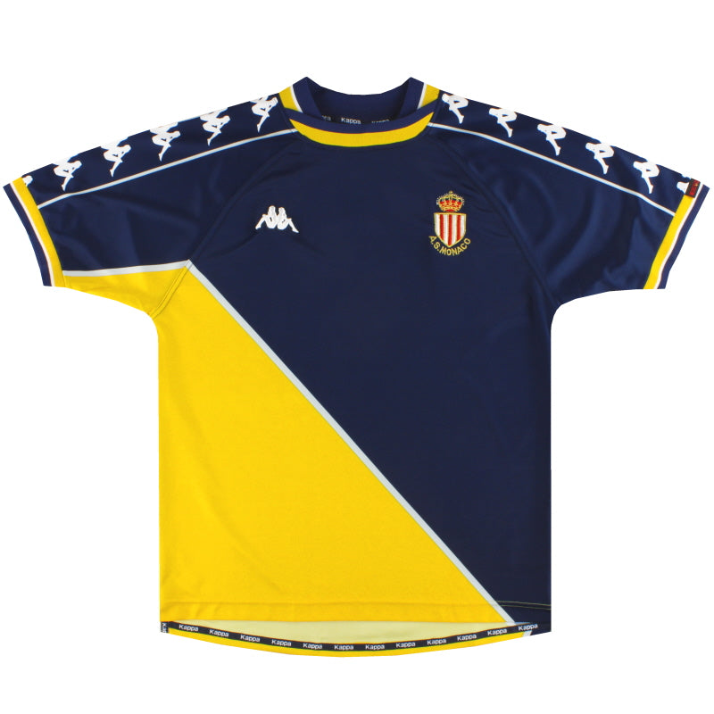1999-00 Monaco Kappa Away Shirt L Football Shirt
