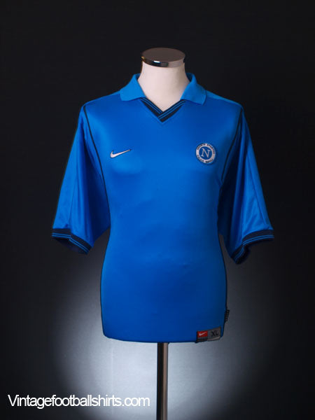 1999-00 Napoli Home Shirt XL Football Shirt