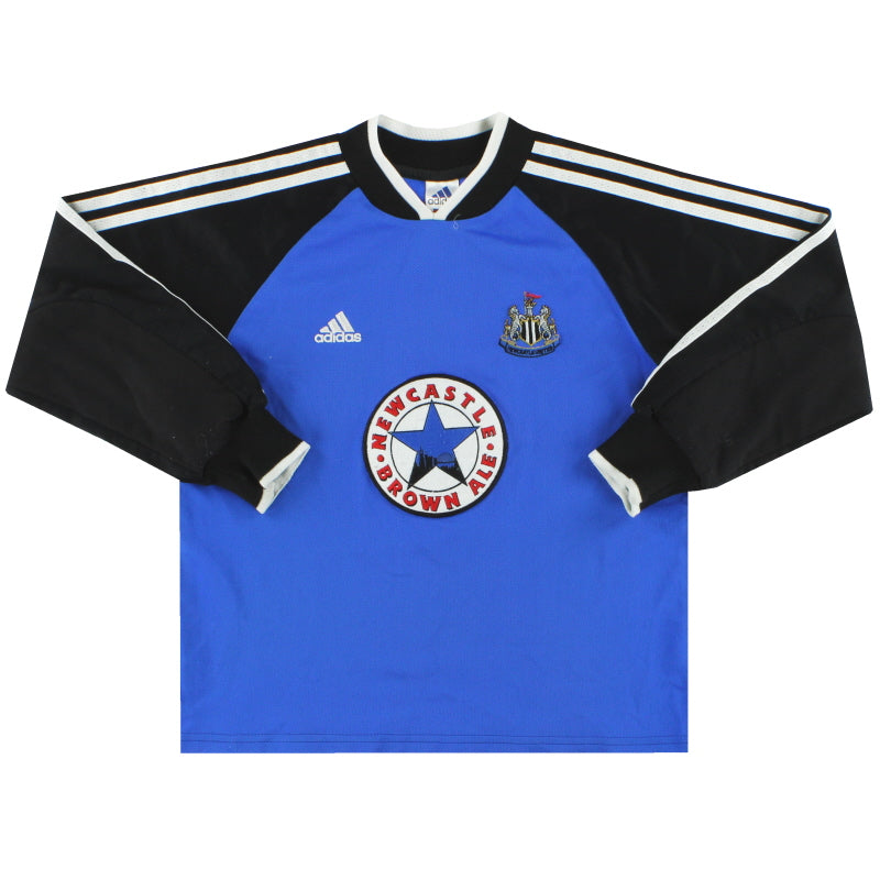 1999-00 Newcastle adidas Goalkeeper Shirt M.Boys Football Shirt