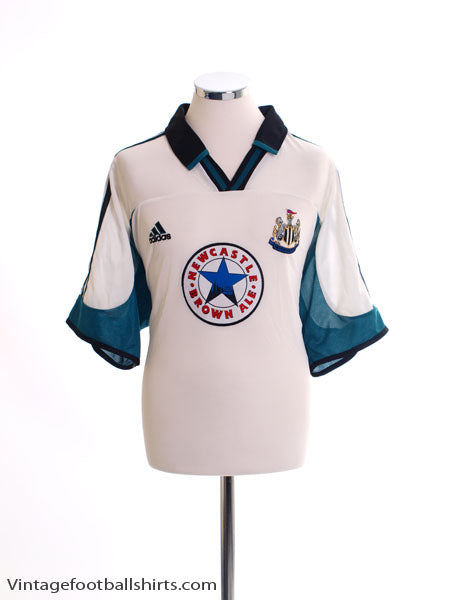 1999-00 Newcastle Away Shirt L Football Shirt