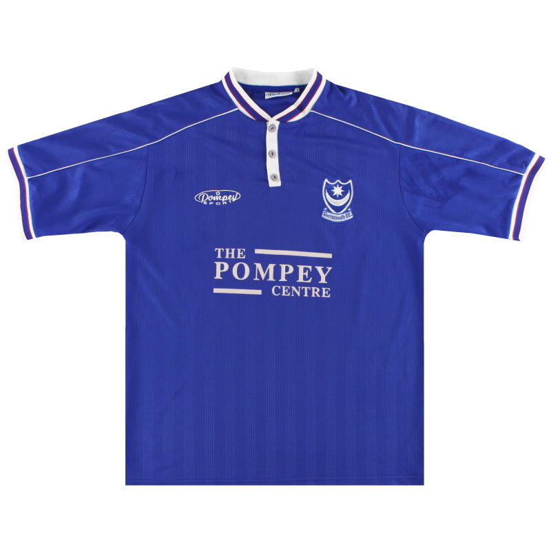 1999-00 Portsmouth Home Shirt M Football Shirt