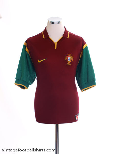 1999-00 Portugal Home Shirt L Football Shirt