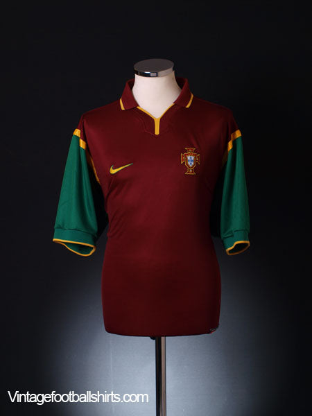 1999-00 Portugal Home Shirt XL Football Shirt