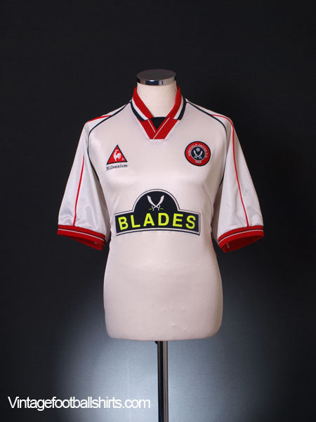 1999-00 Sheffield United Away Shirt L Football Shirt