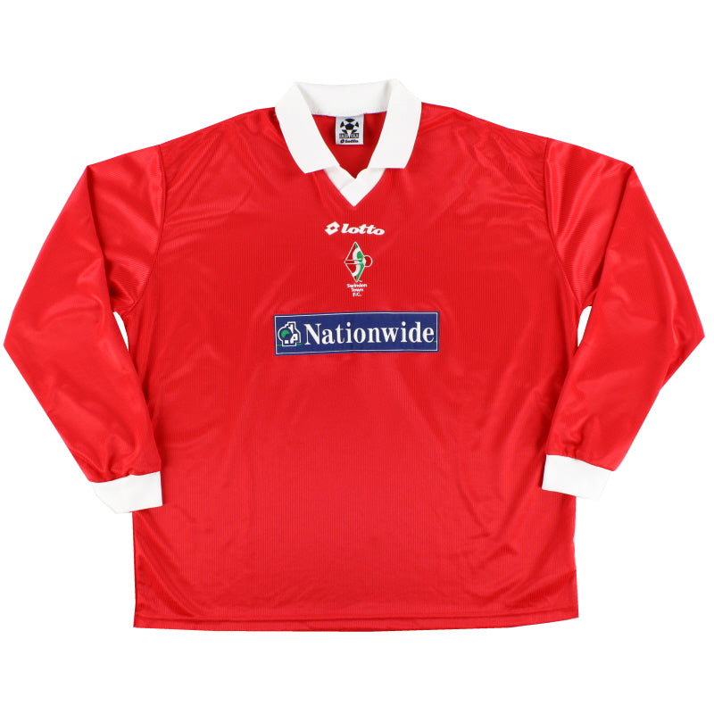 1999-00 Swindon Town Home Shirt L/S XXL Football Shirt