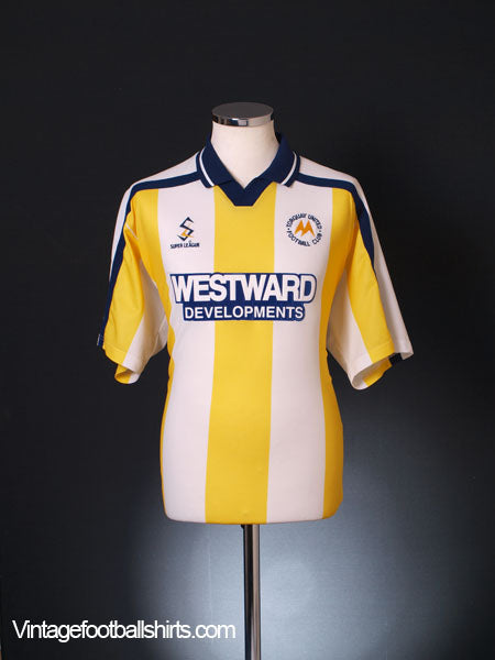 1999-00 Torquay Home Shirt L Football Shirt
